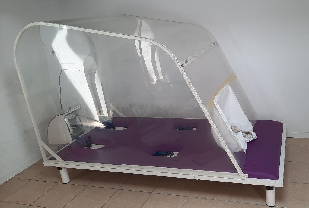 Verwarmde sportcabine / afslankcabine, Ophalen, Gebruikt