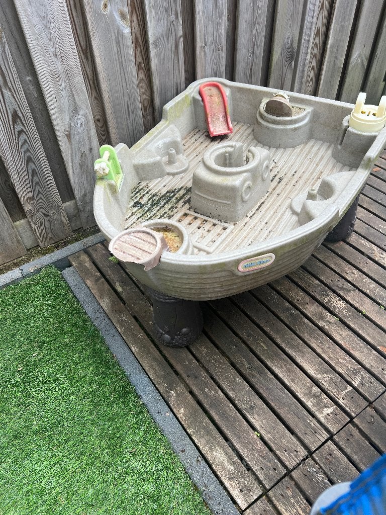 Piratenboot water tafel, Ophalen, Gebruikt