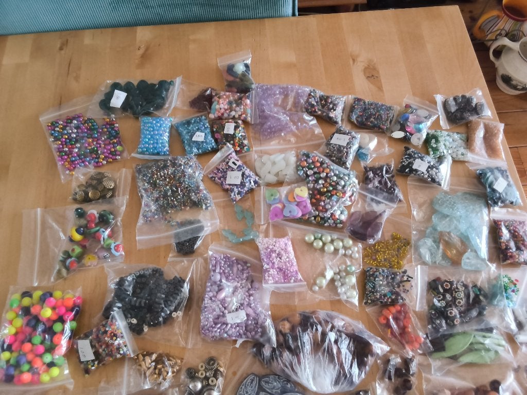 Zakjes met kralen 0,50 cent, Ophalen of Verzenden, Nieuw, Kraal