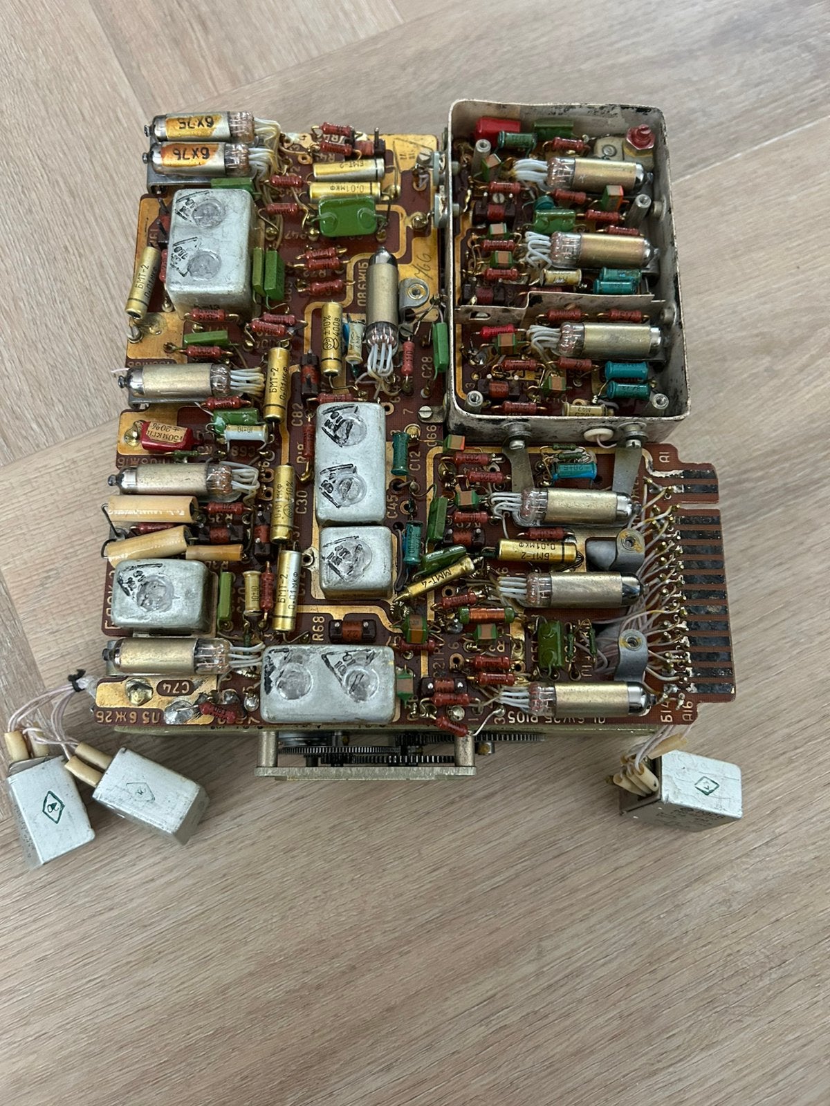 Vintage USSR Militaire Radio Modules – Subminiatuur Buizen, Telecommunicatie, Zenders en Ontvangers, Ophalen of Verzenden, Zo goed als nieuw