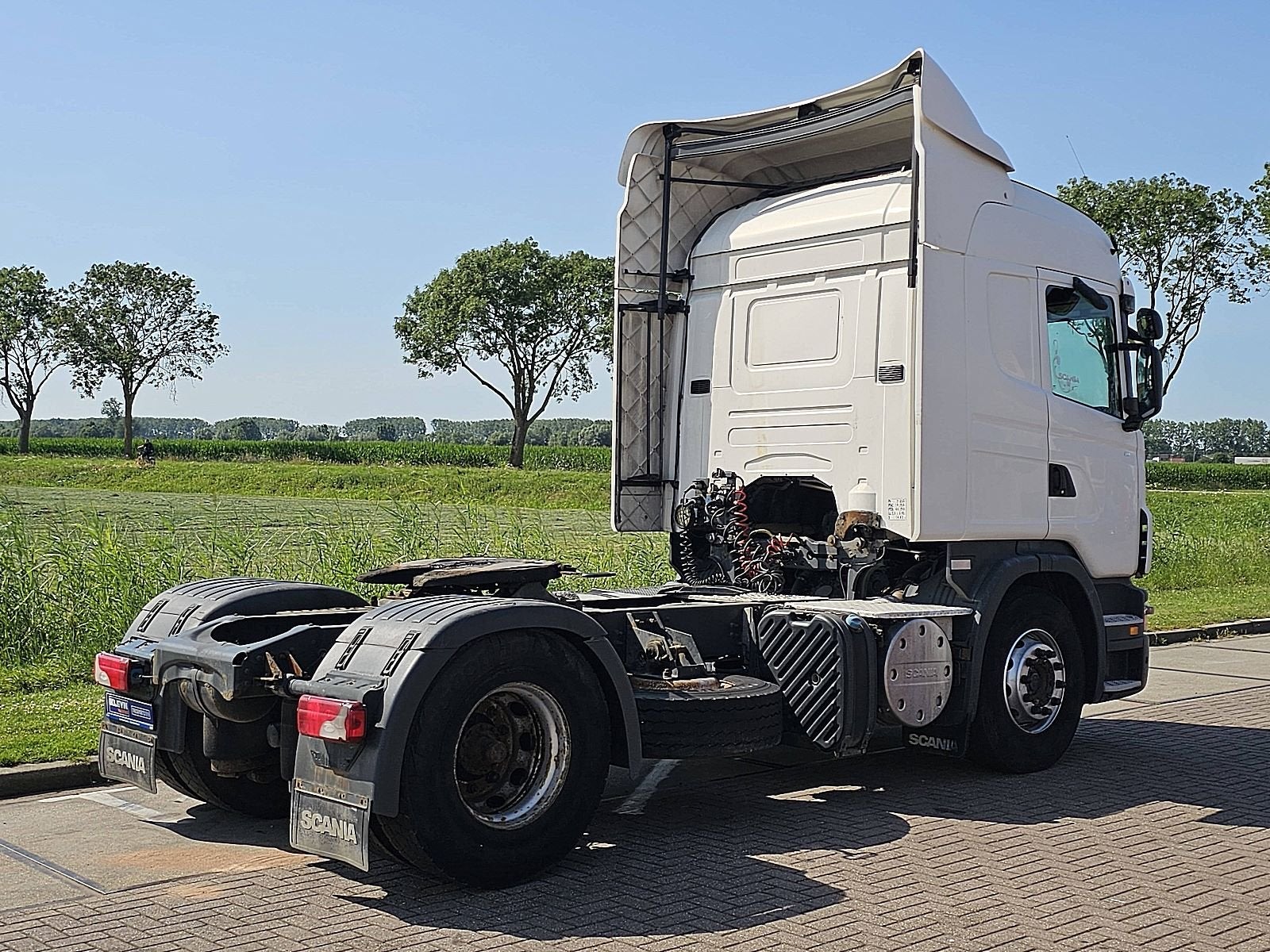 SCANIA G420 clima retarder, Auto's, Automaat, Euro 5, Scania, Wit
