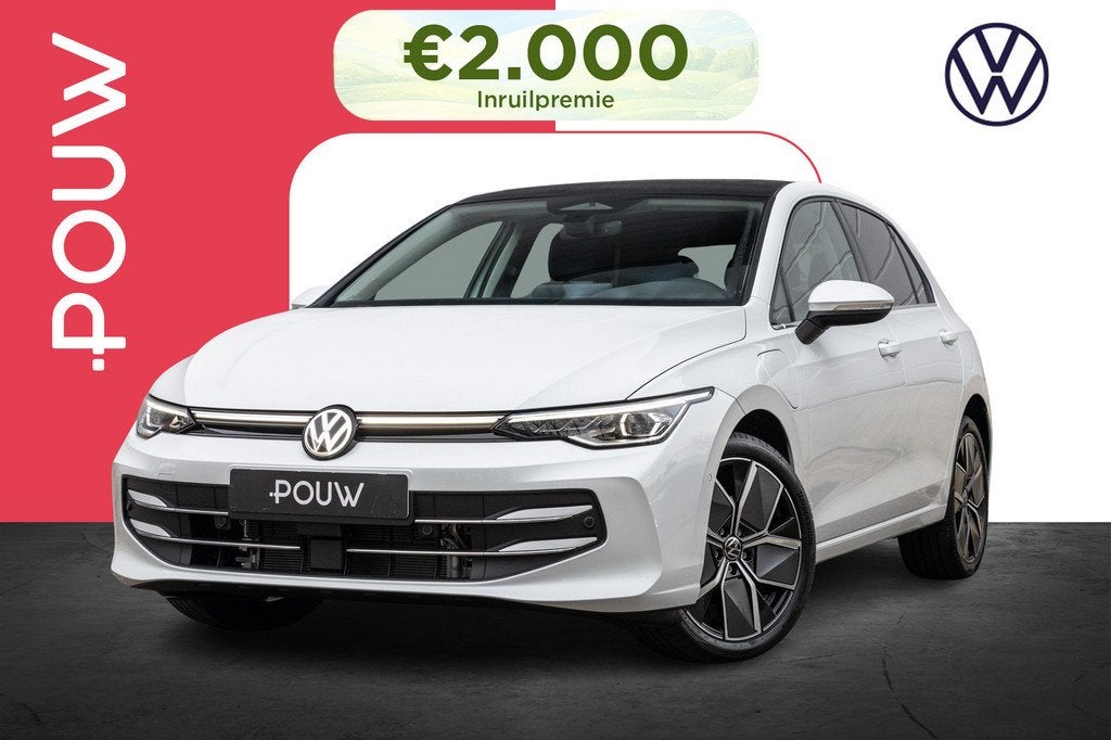 Volkswagen Golf 1.5 eHybrid 204pk Style Edition | Panoramada, Auto's, Volkswagen, Bedrijf, Te koop, Golf, ABS, Achteruitrijcamera
