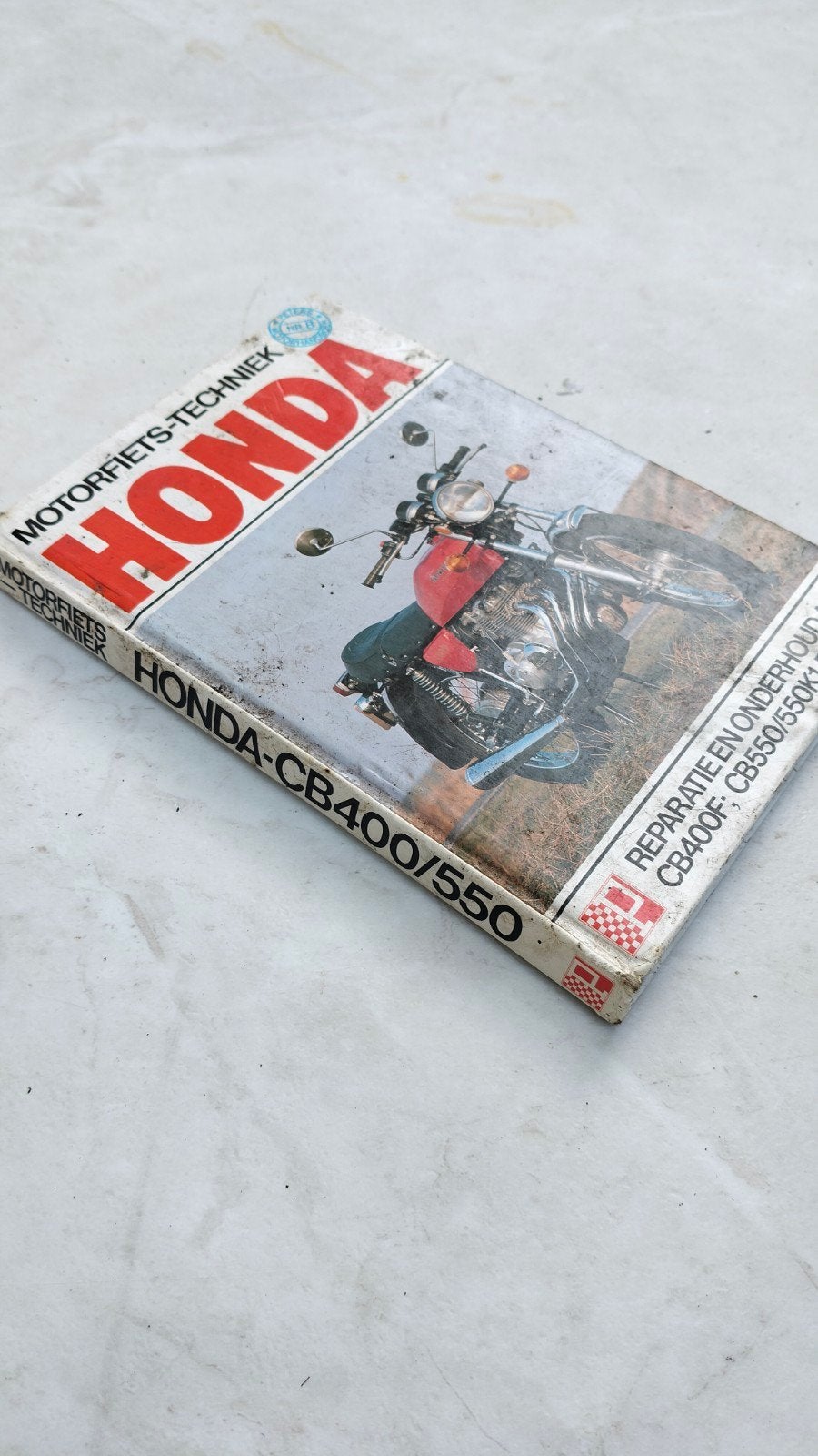 Honda CB550f onderhoudsboekje, Verzenden, Honda