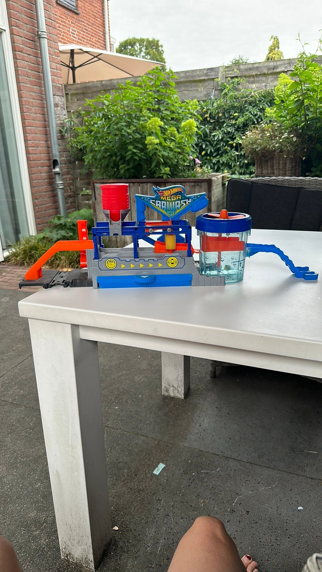 Hot wheels carwash, Ophalen, Gebruikt