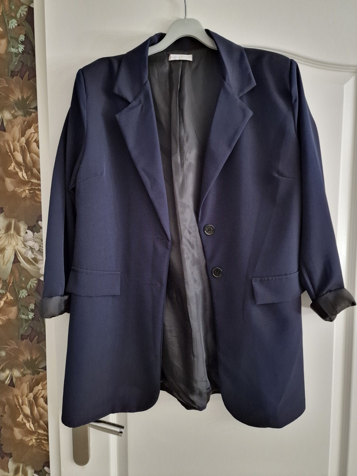 Blauwe blazer, Ophalen of Verzenden, Zo goed als nieuw, Blauw
