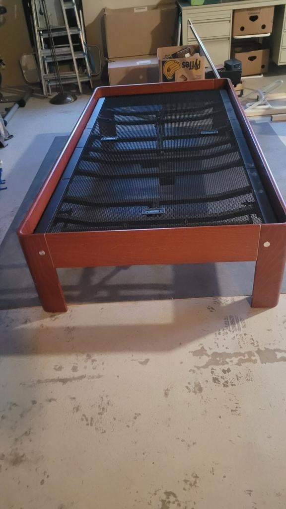 Electrisch auping bed., Eenpersoons, Ophalen of Verzenden, 200 cm, Hout