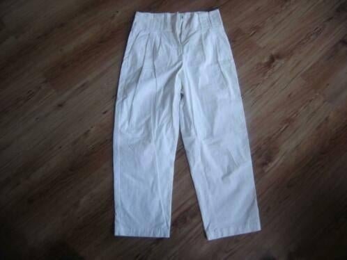 Dames Broek merk Zara Woman, Kleding | Dames, Maat 38/40 (M), Wit, Ophalen of Verzenden, Zo goed als nieuw