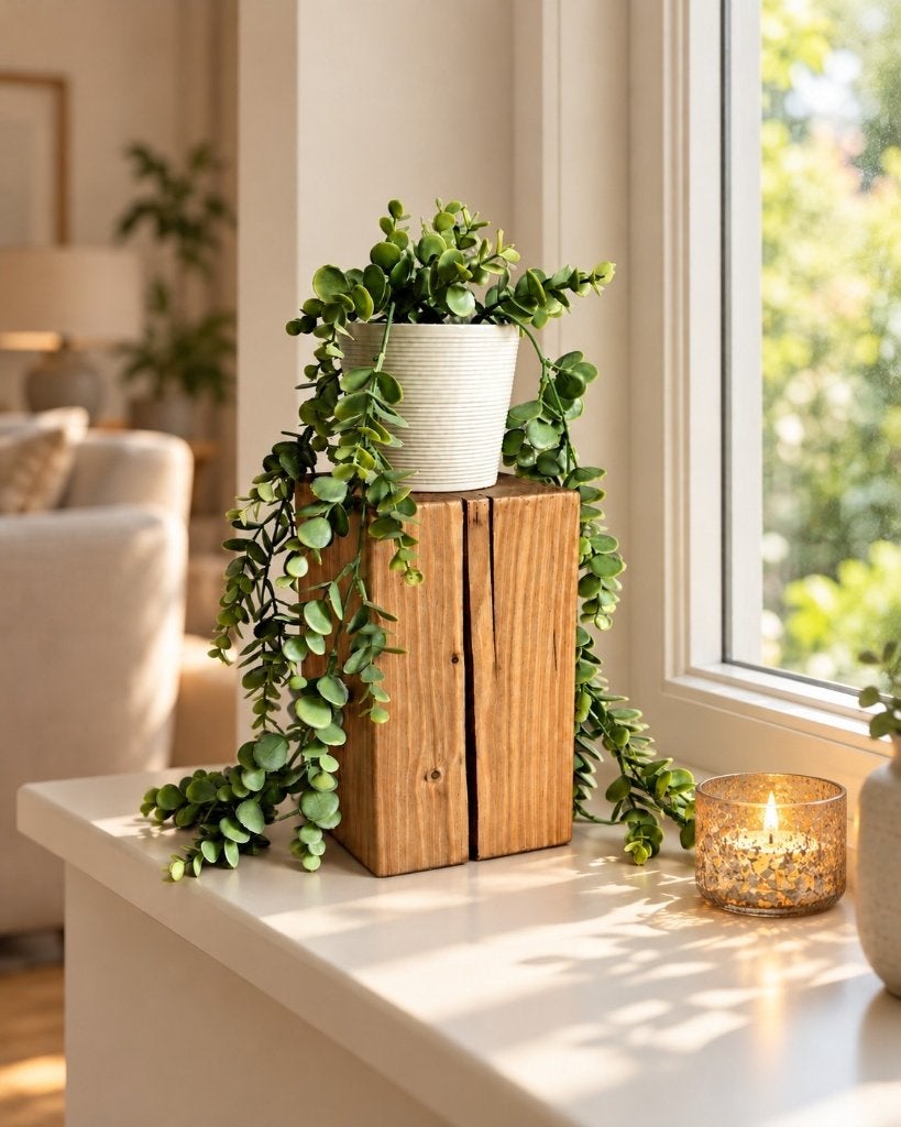 Houten blok - sokkel - kleine zuil douglas H24cm #D27, Huis en Inrichting, Houtatelier M.Y., Info@myhoutatelier.nl, Nieuw, Ophalen of Verzenden