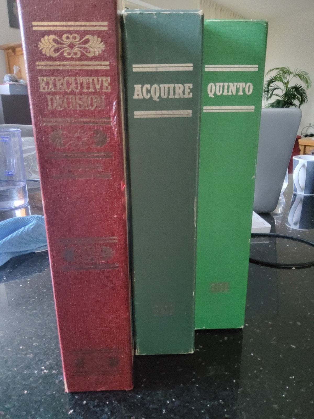 3M Spellen: Executive Decision, Acquire, Quinto - Prachtige, Een of twee spelers, Ophalen of Verzenden, Gebruikt, 3M