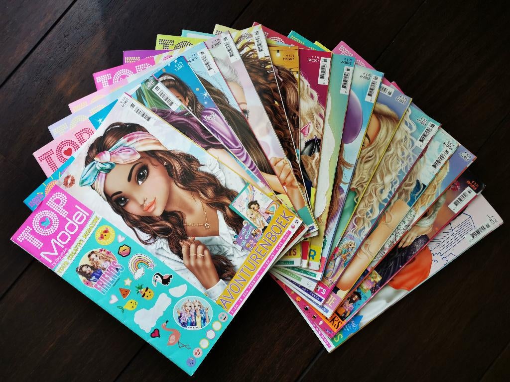 Topmodel tijdschriften, Boeken, Ophalen, Gelezen, Overige typen