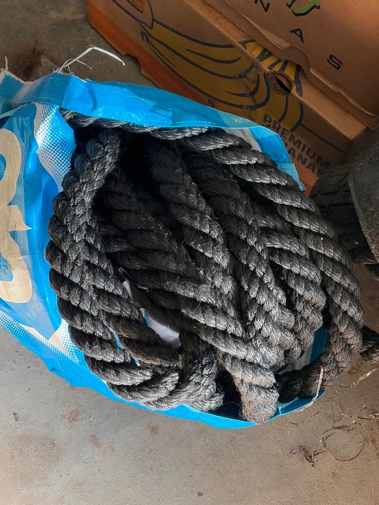 Battle rope fitness, Ophalen, Zo goed als nieuw, Battle rope