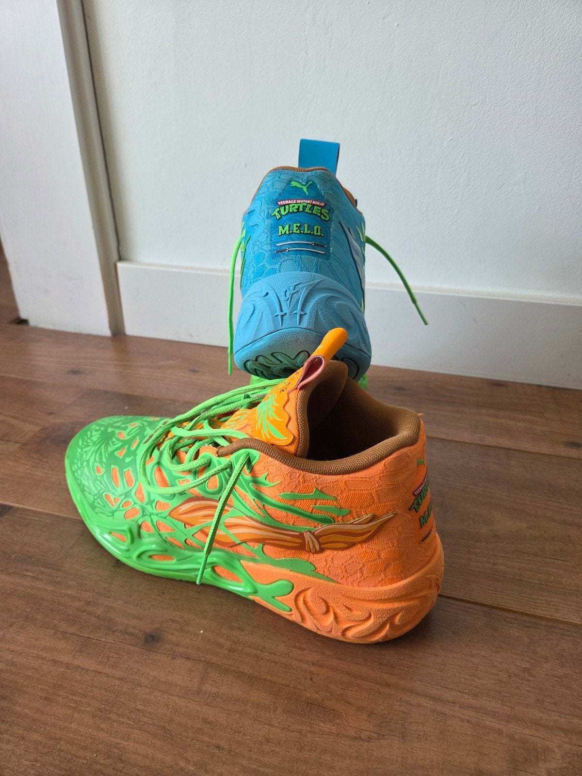 maat 44, Puma MB.02 LaMelo Ball x Teenage Mutant Ninja Turtl, Puma, Overige kleuren, Ophalen of Verzenden, Sneakers of Gympen