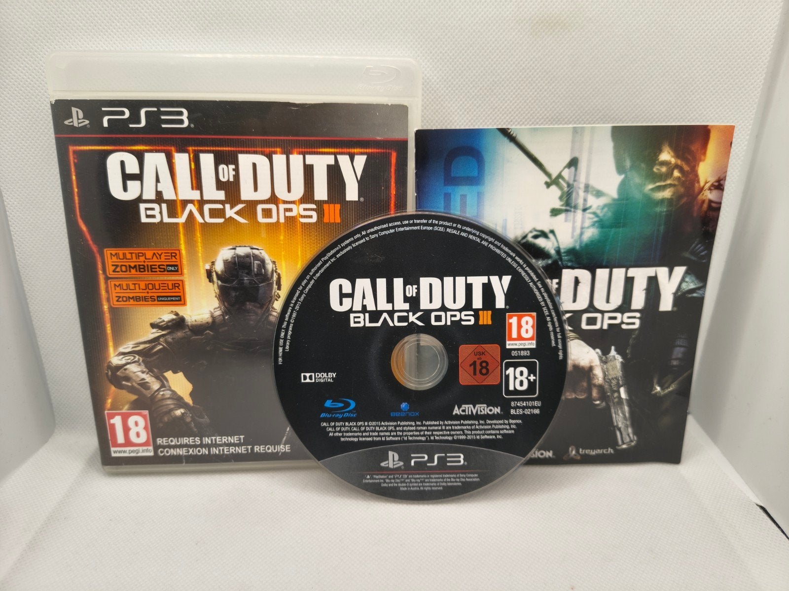 Call of Duty Black ops 3 Playstation 3 game, 3 spelers of meer, Ophalen of Verzenden, Zo goed als nieuw, Vanaf 3 jaar