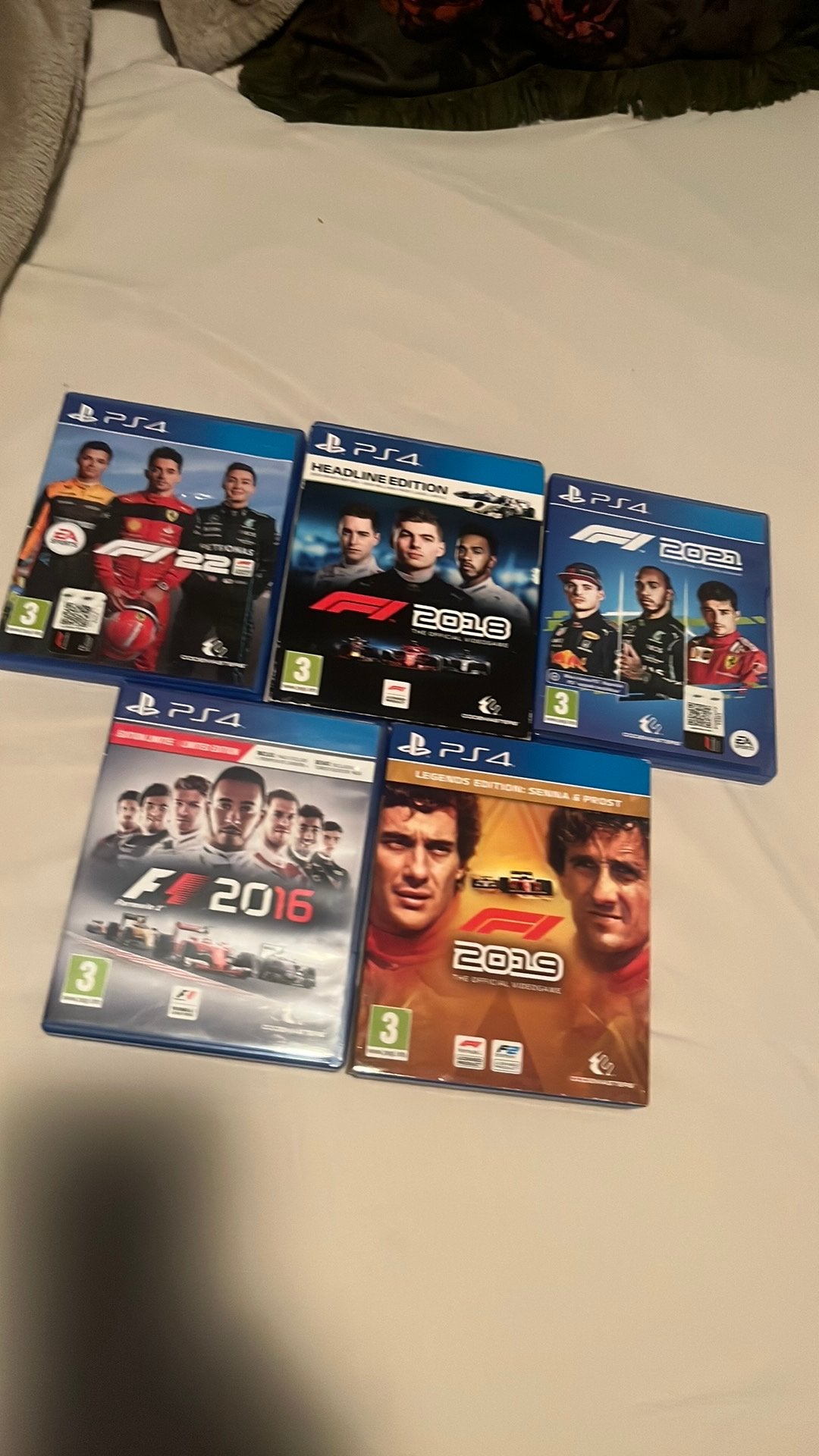 F1 games voor de ps4