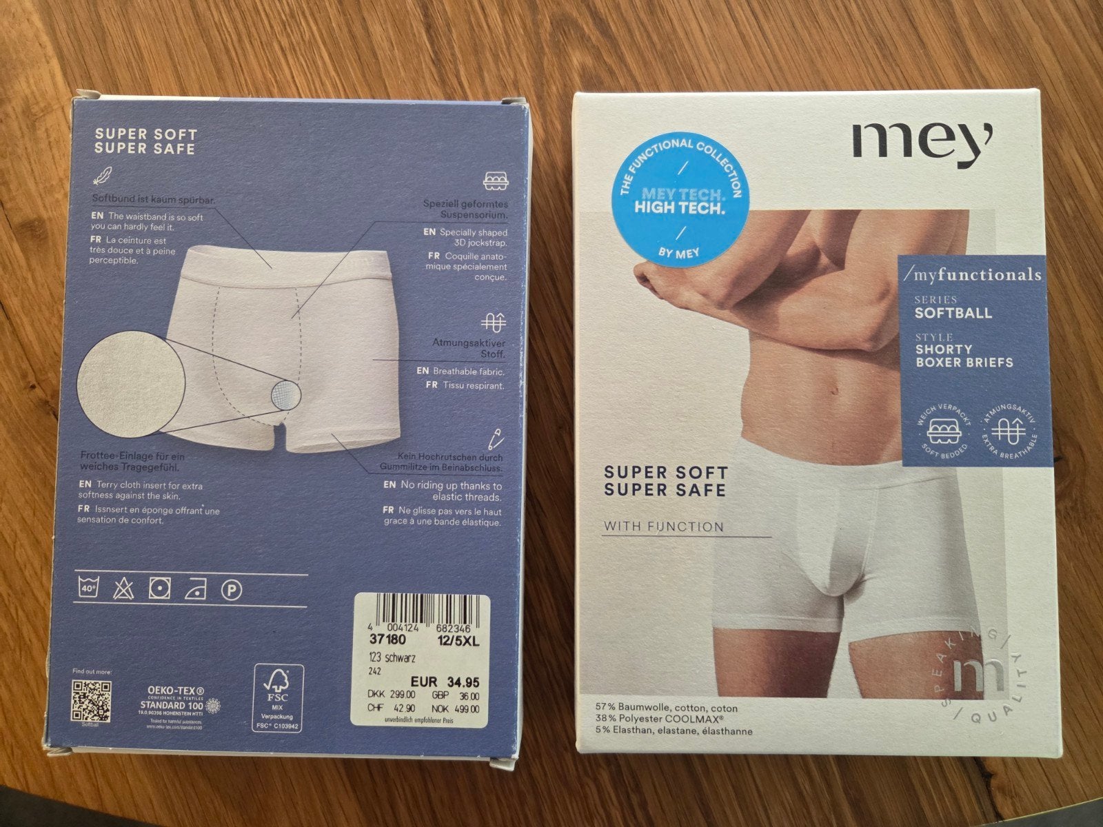 Mey Shorty Boxer Briefs - nieuw, zwart, Ophalen of Verzenden, Zwart, Mey, Boxer