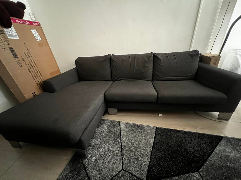 Arketipo hoekbank - MOET SNEL WEG, Huis en Inrichting, Ophalen, 250 tot 300 cm, Gebruikt, Hoekbank