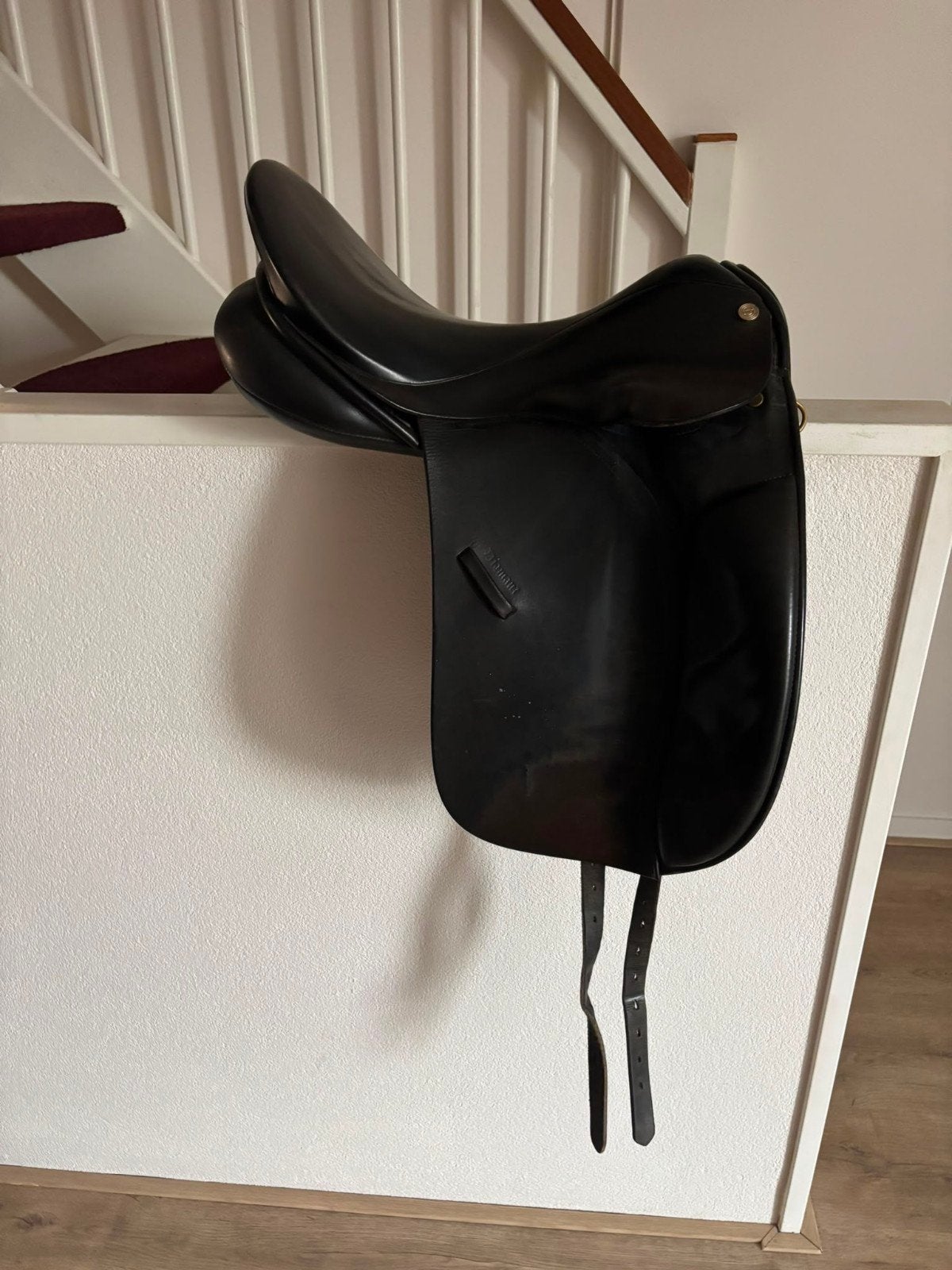 Gebruikt Euroriding Diamant dressuurzadel 17 inch, Dieren en Toebehoren, Paarden en Pony's | Zadels, Ophalen, Gebruikt, Dressuur