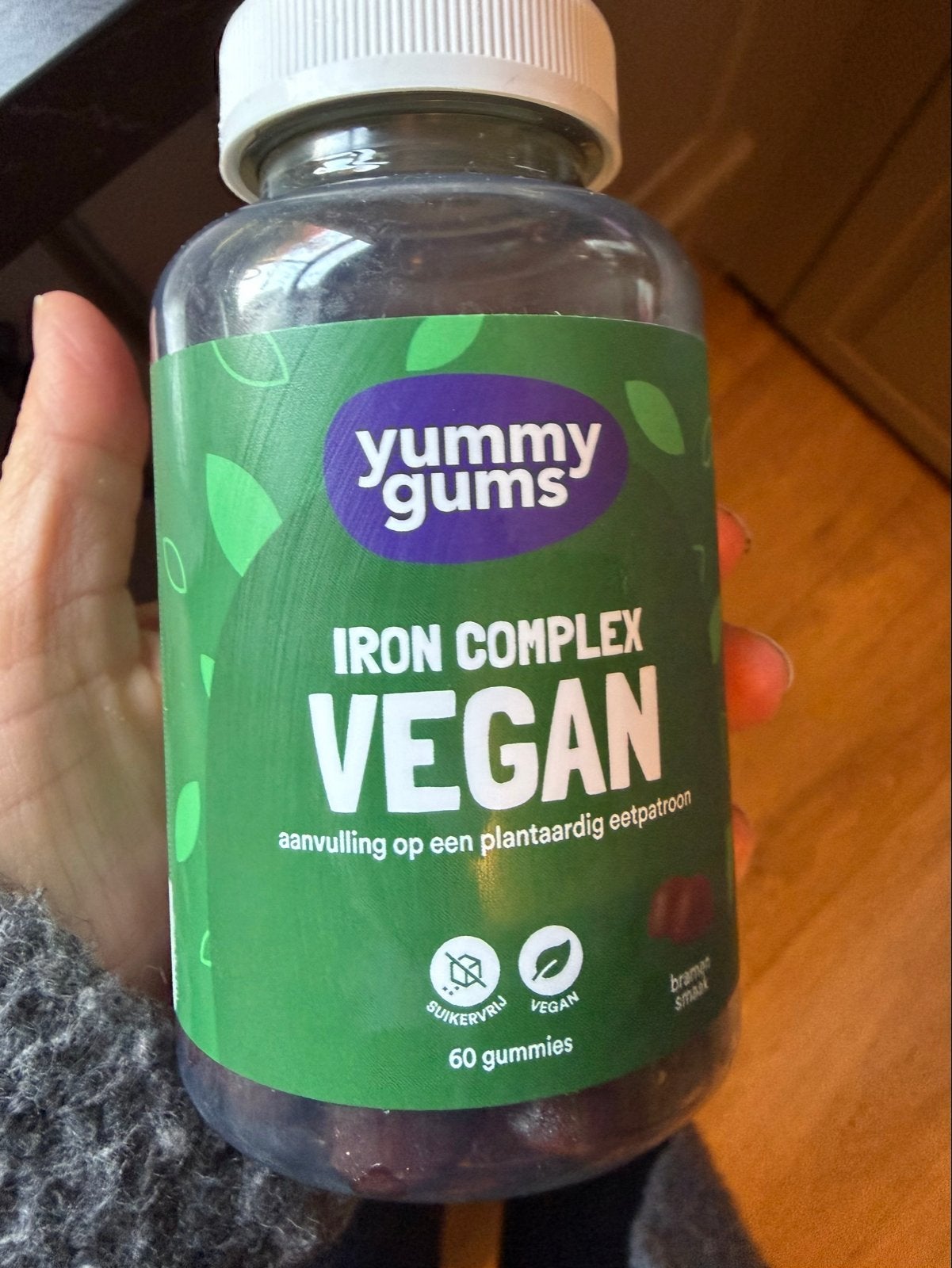 Yummy Gums Vegan IJzer Complex Vitamines - Geseald, Ophalen of Verzenden, Nieuw, Overige typen