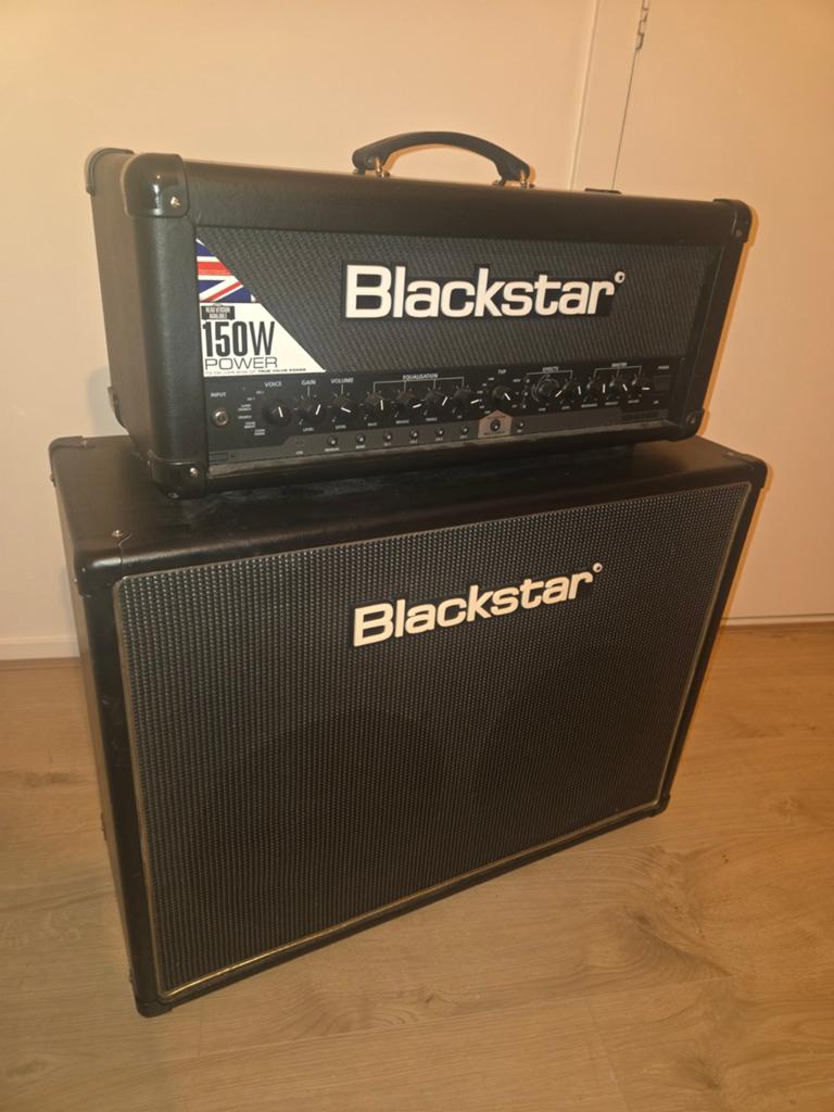 Blackstar ID:60TVP-H Versterkertop + Blackstar HTV-212, Ophalen, Gebruikt, Gitaar, 100 watt of meer