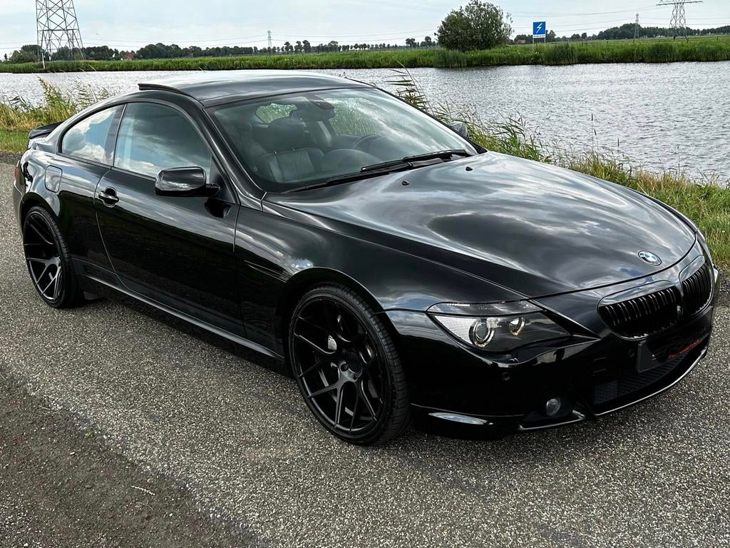 BMW 6-Serie 4.8 I 650 Coupe AUT 2007 Zwart, 20inch, Auto's, Automaat, Achterwielaandrijving, 367 pk, 4 stoelen