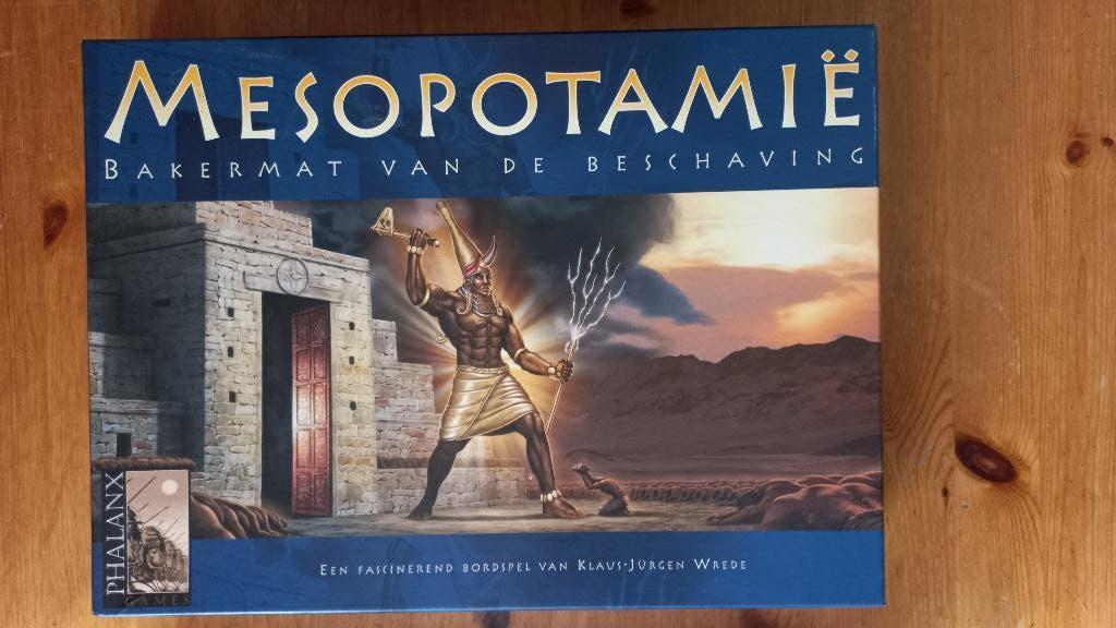 Mesopotamië spel, Hobby en Vrije tijd, Gezelschapsspellen | Bordspellen, Vijf spelers of meer, Ophalen of Verzenden, Zo goed als nieuw
