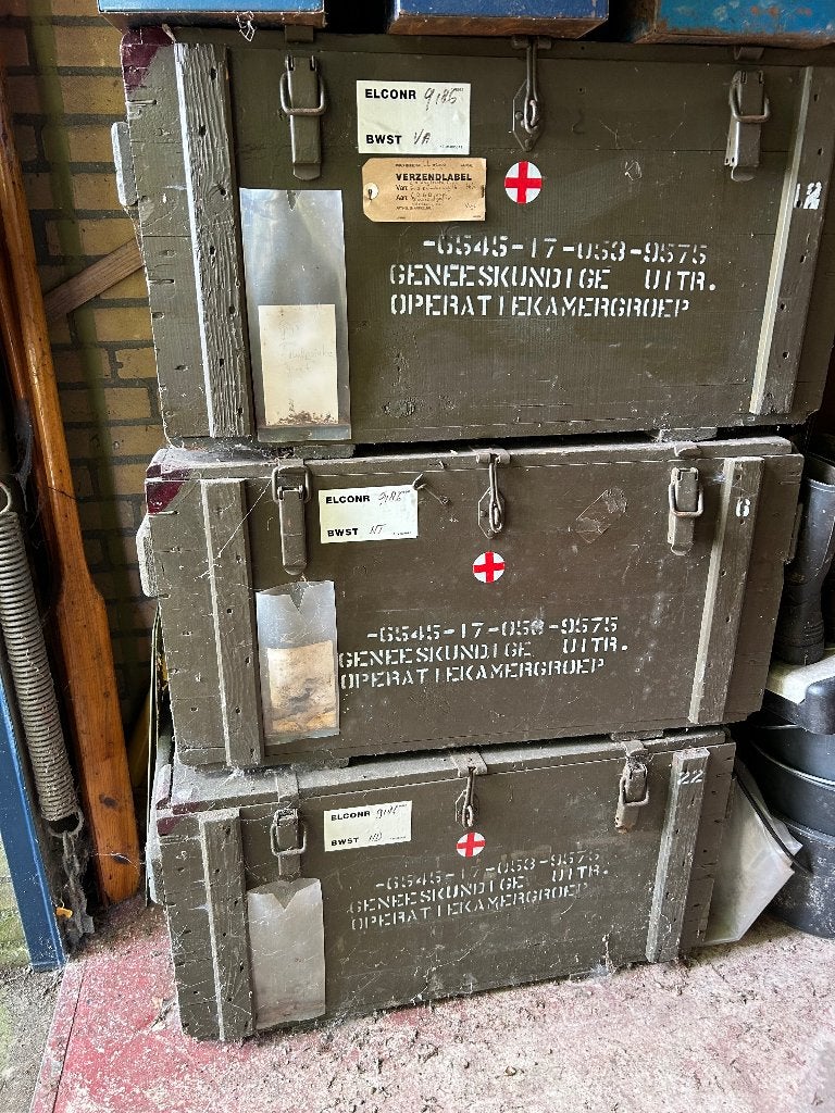 Militaire kist, Ophalen, Landmacht, Nederland, Kist of Geocache
