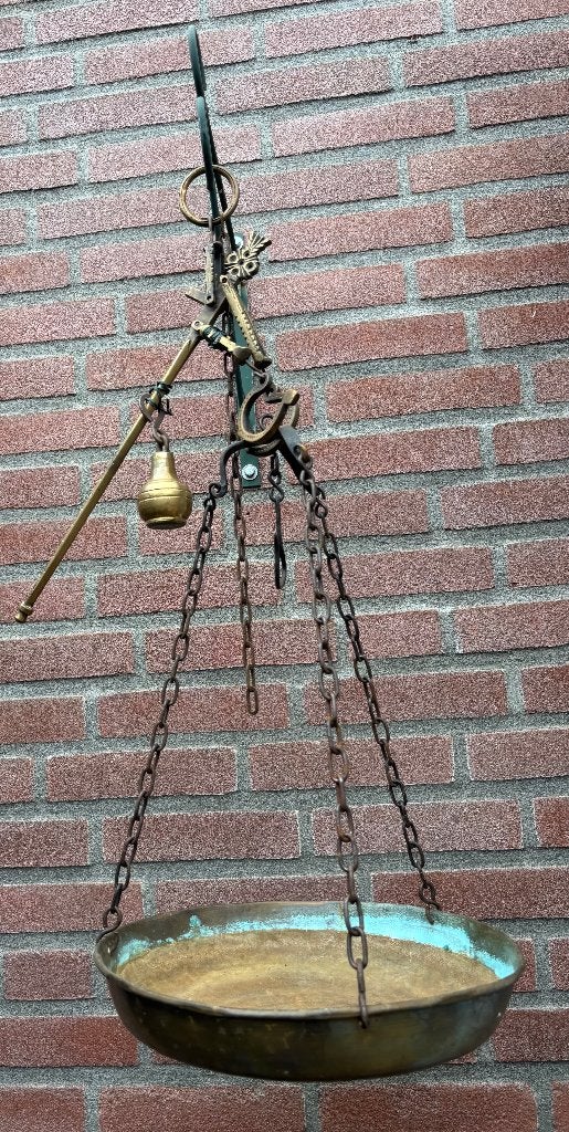 Koperen weegschaal, Antiek en Kunst, Antiek | Koper en Brons, Ophalen, Koper