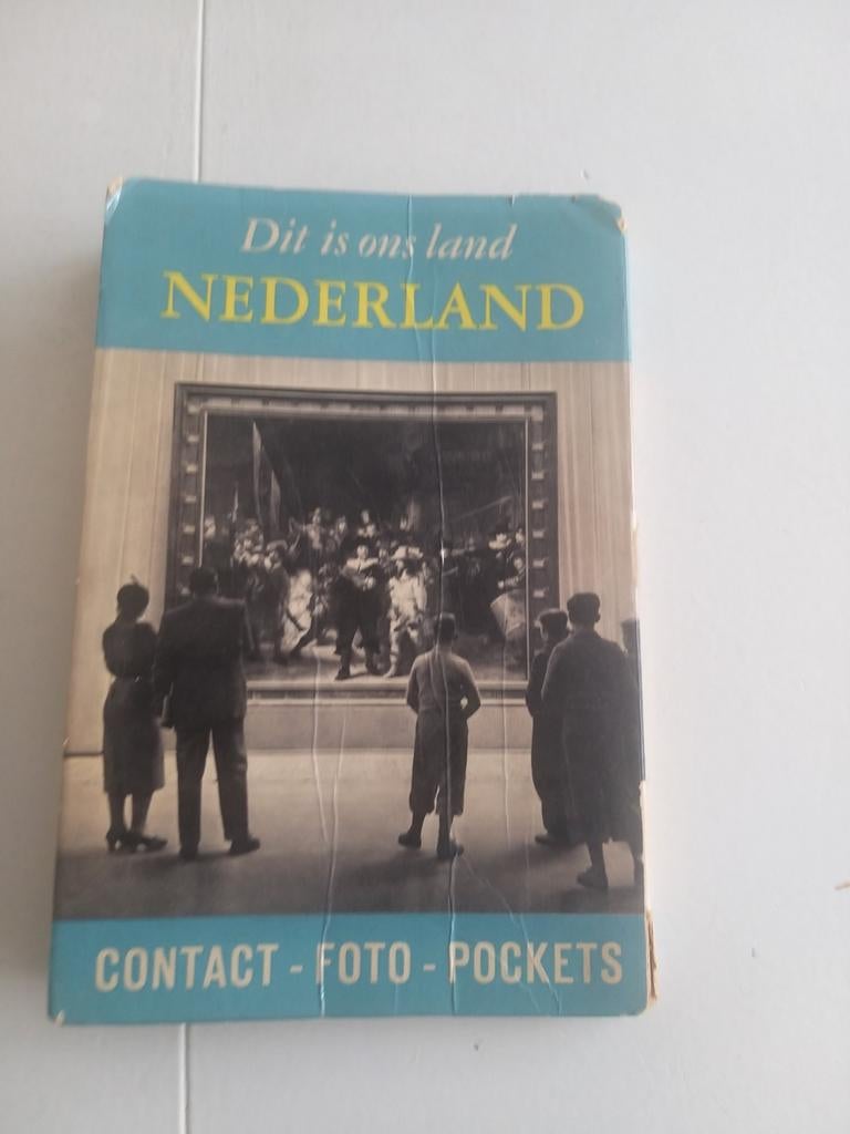 Dit is ons land Nederland contact foto pockets 1952, Ophalen of Verzenden, Gelezen