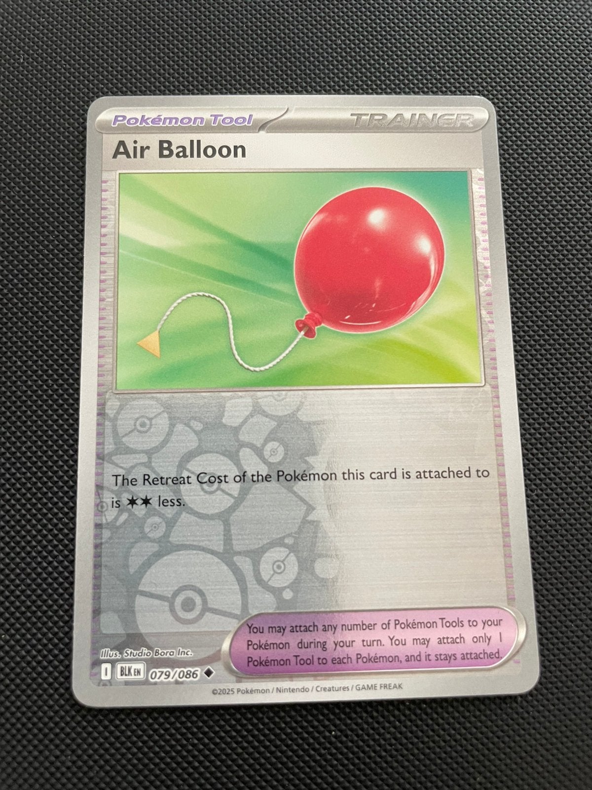 Air Balloon 079/086 Reverse Holo Black Bolt Packfresh, Verzenden, Zo goed als nieuw
