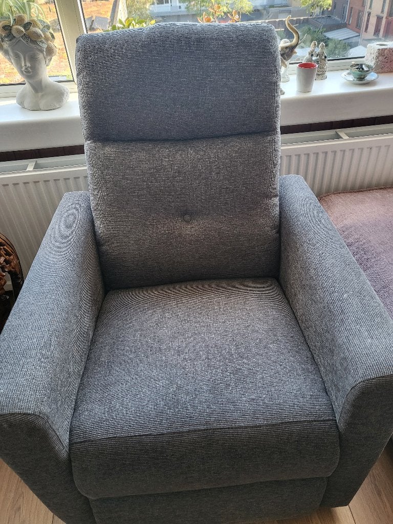 Relax fauteuil, Ophalen, Gebruikt, Minder dan 75 cm, Stof