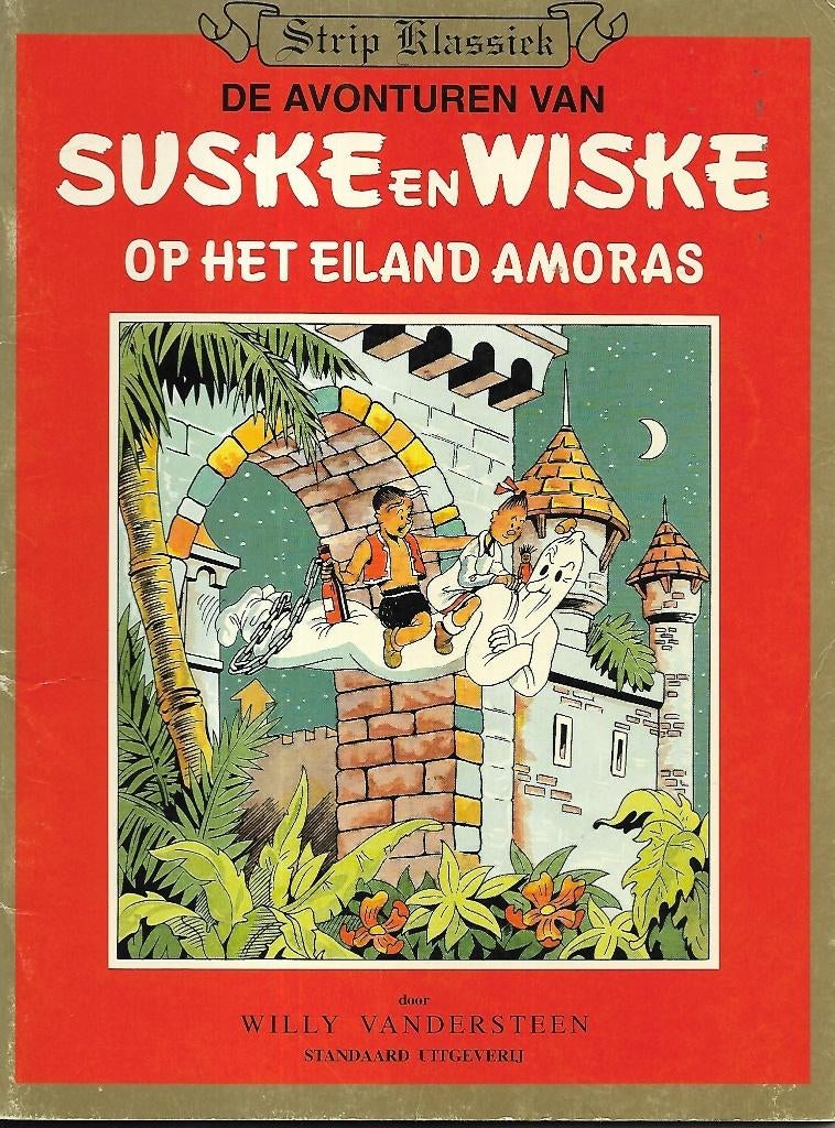 Suske en Wiske - Op het eiland Amoras (Strip klassiek), Boeken, Stripboeken, Eén stripboek, Ophalen of Verzenden, Zo goed als nieuw