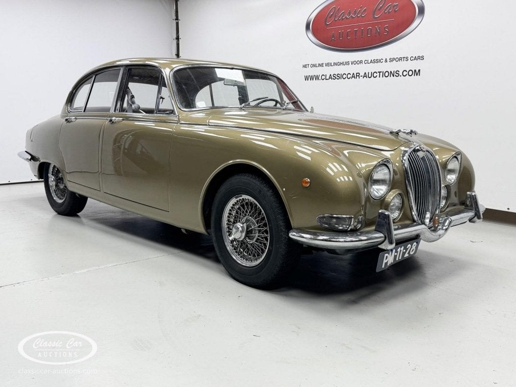 Jaguar S-TYPE 3.8 S - ONLINE AUCTION, Auto's, Bruin, 4 stoelen, Bedrijf, Handgeschakeld