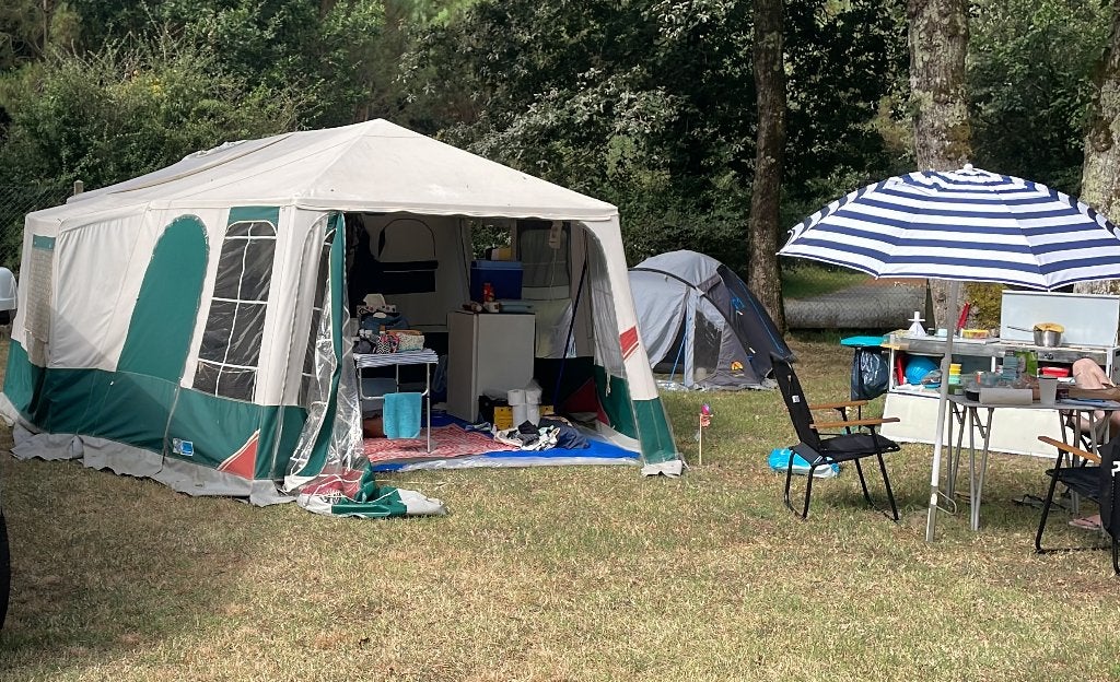 Jamet Montana, Caravans en Kamperen, Vouwwagens, Ophalen, Aanwezig, Jamet, Tot en met 5