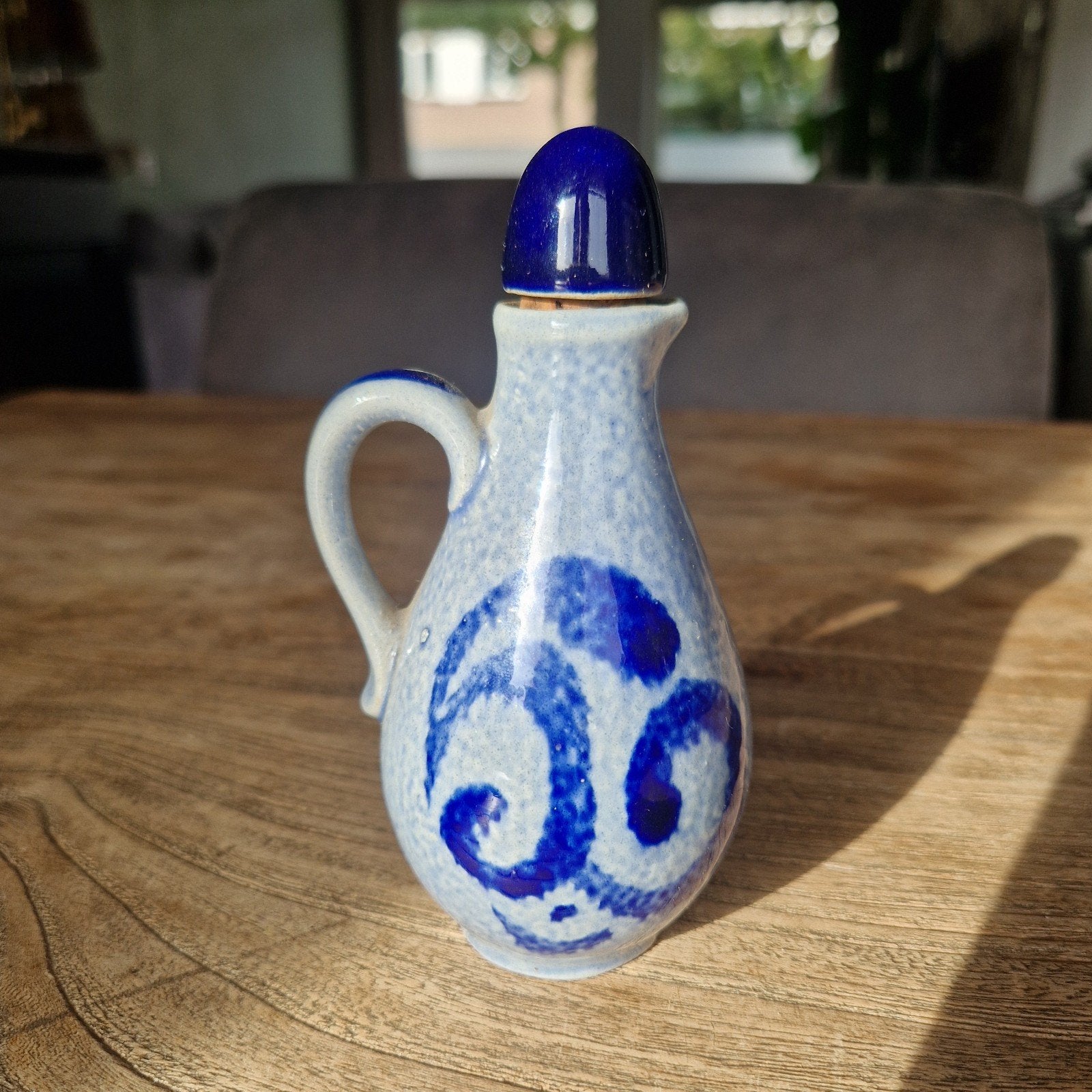 Vintage Bunzlau Olie of Azijn Kannetje -, Ophalen of Verzenden