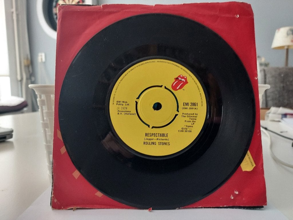 7" Single The Rolling Stones - Respectable / When The Whip, Gebruikt, 7 inch, Ophalen of Verzenden, Pop
