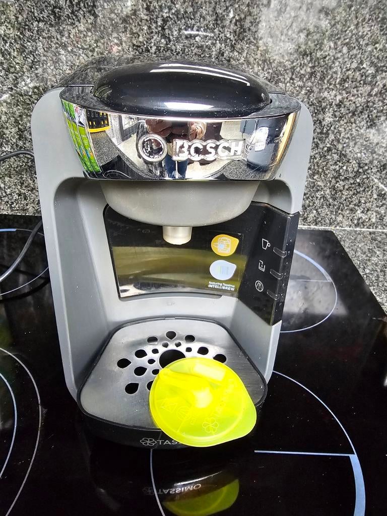 Tassimo koffieapparaat, Ophalen, Koffiemachine
