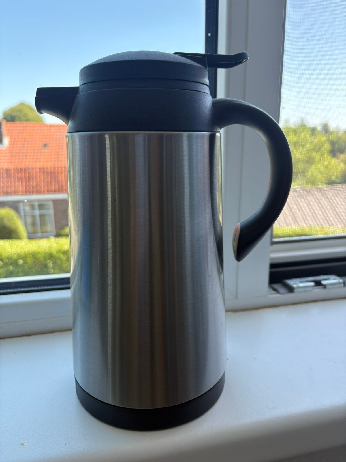 Thermoskan, 1 tot 2 liter, Ophalen, Zo goed als nieuw
