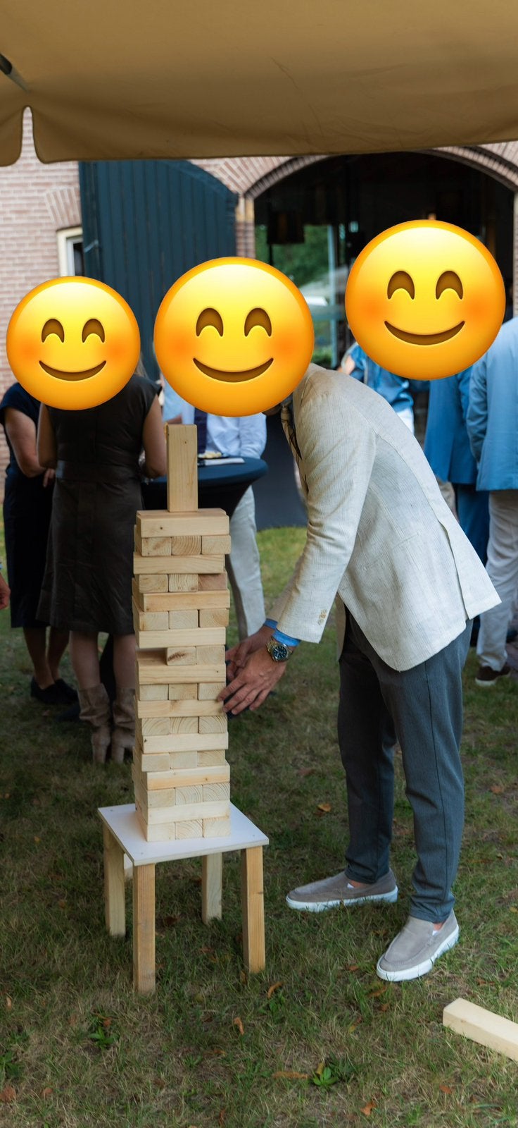 Jenga XL - te koop, Ophalen, Zo goed als nieuw