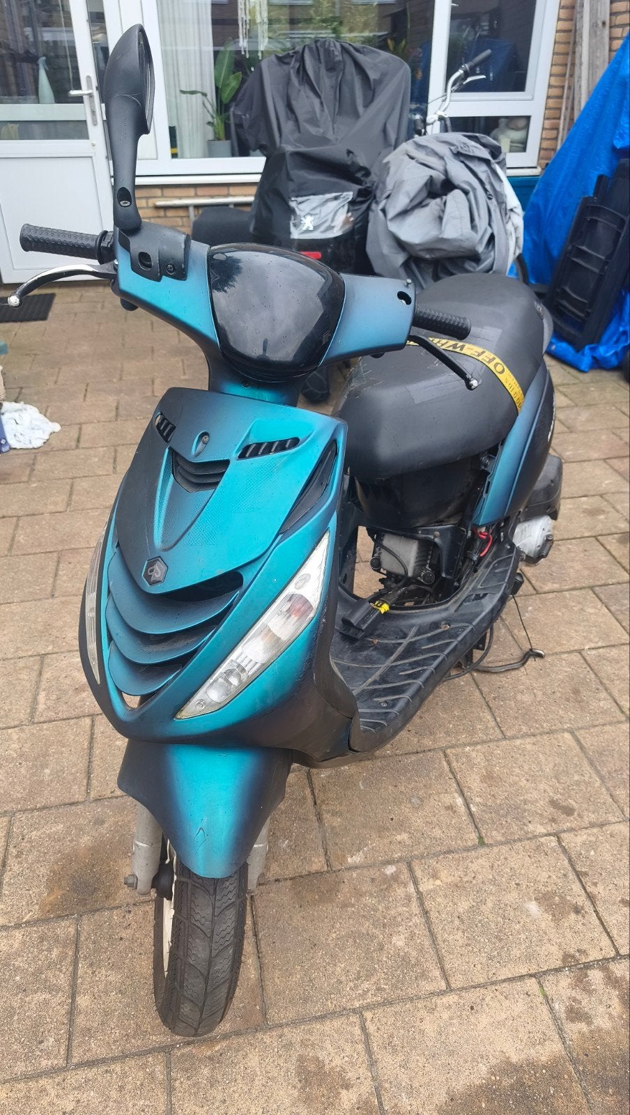 kappenset Piaggio zip, Ophalen of Verzenden, Zo goed als nieuw, Kap, Piaggio