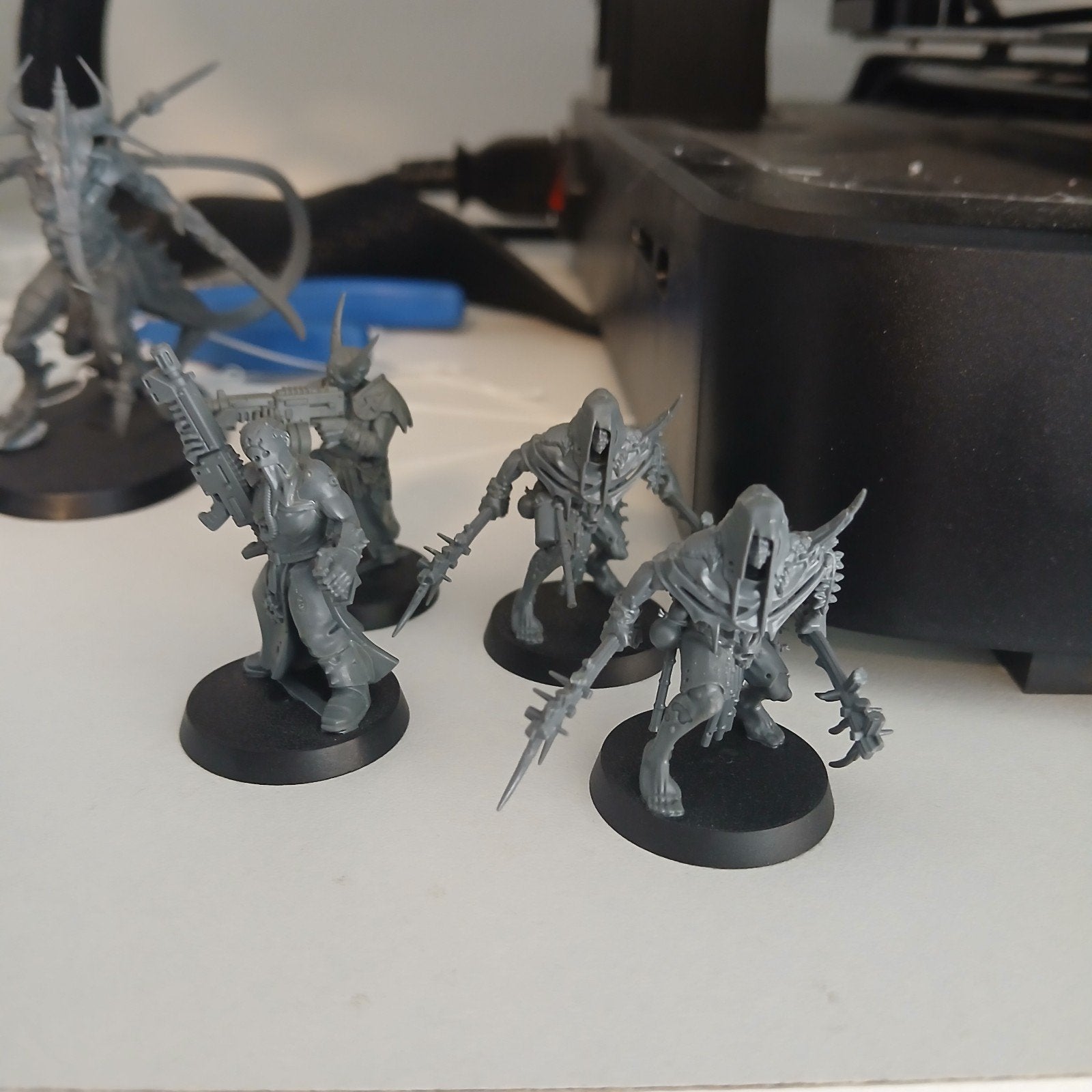 4x mini of the month warhammer 40k warcry black fortress, Hobby en Vrije tijd, Ophalen of Verzenden, Zo goed als nieuw, Warhammer