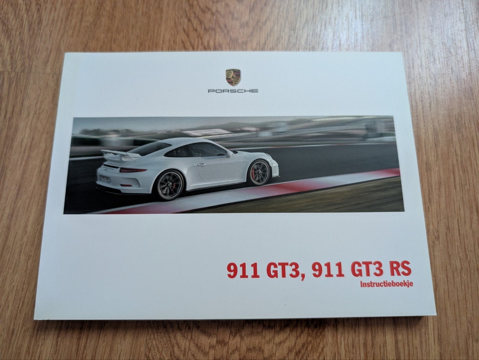Nieuw Instructieboekje Porsche 911 GT3 RS, Ophalen of Verzenden