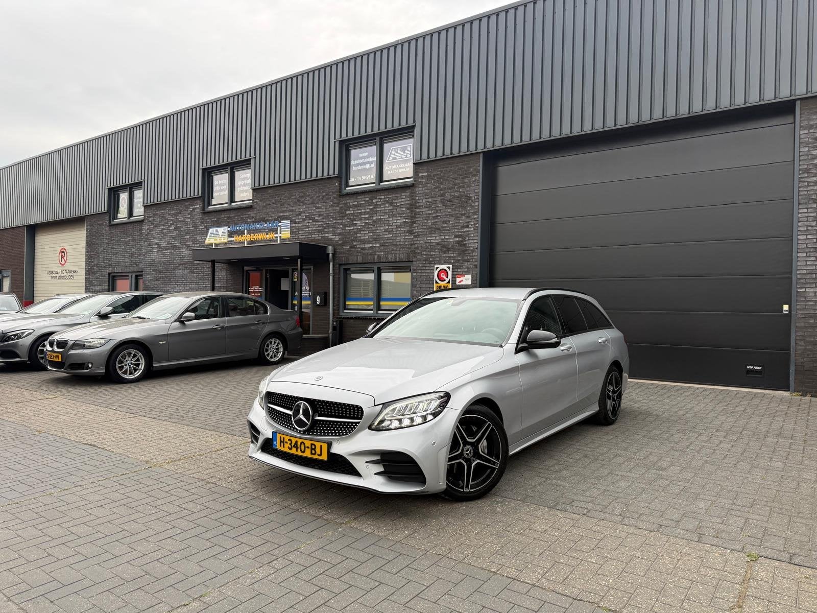 Mercedes-Benz C-Klasse Estate 160 Business Solution AMG Limi, Automaat, 4 cilinders, Leder en Stof, Origineel Nederlands