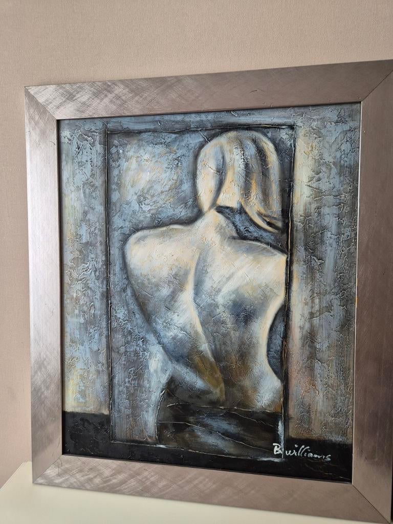 Groot schilderij, Antiek en Kunst, Ophalen of Verzenden