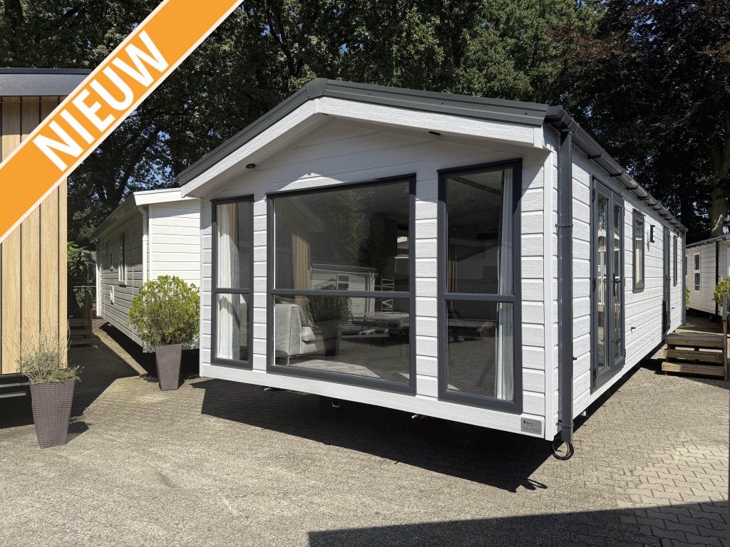 Vere 11 x 4 - Chalet - AANBIEDING!, Caravans en Kamperen, Stacaravans