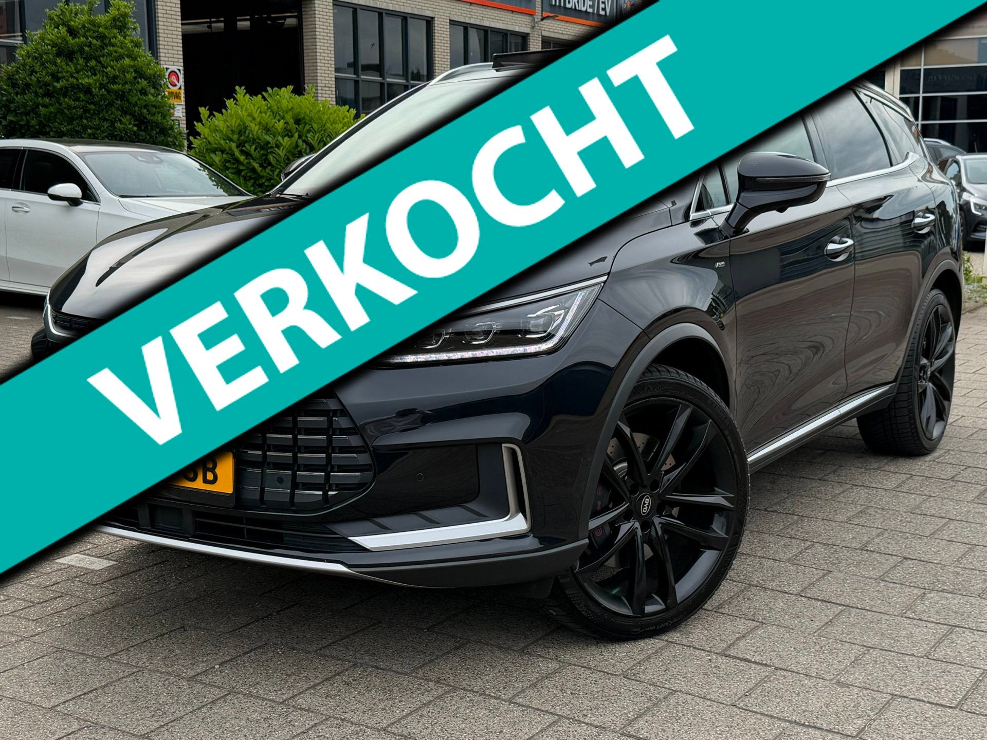 Byd TANG AWD Executive SOH 86% l 7 Persoons l 86 kWh EXCL. B, Auto's, 131 €/maand, Gebruikt, 7 stoelen, Zwart
