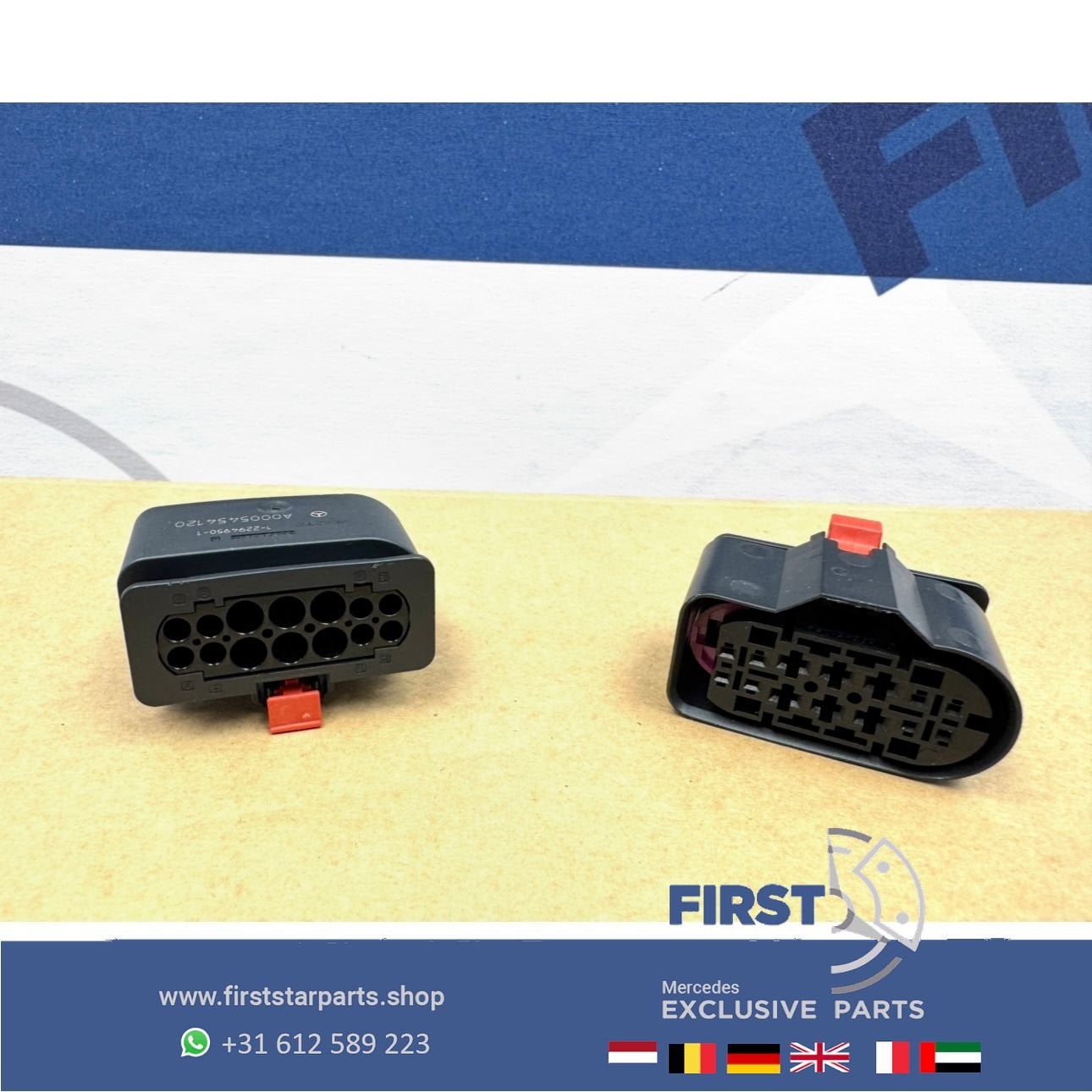 KOPLAMP STEKKER SOCKET L/R W176 W177 W246 W247 W204 W205 W20, Gebruikt, -, Ophalen of Verzenden, -