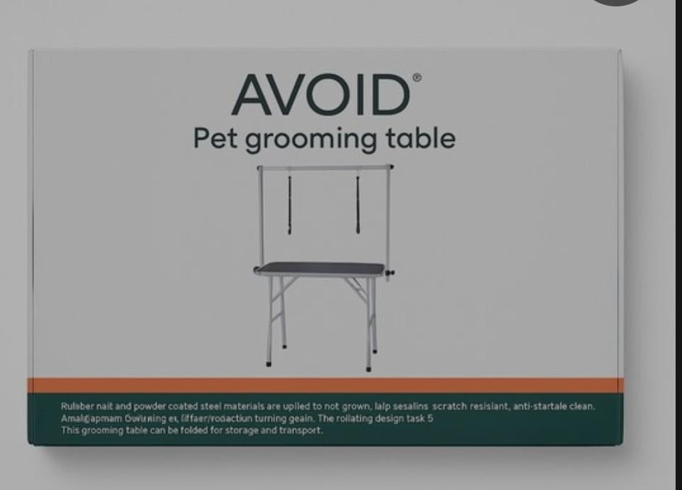 Honden trimtafel, Dieren en Toebehoren, Ophalen, Nieuw