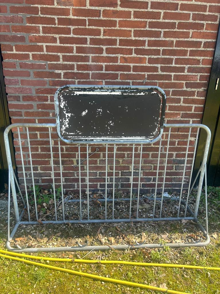 Robuust Fietsenrek - Gegalvaniseerd Metaal, Ophalen, Gebruikt