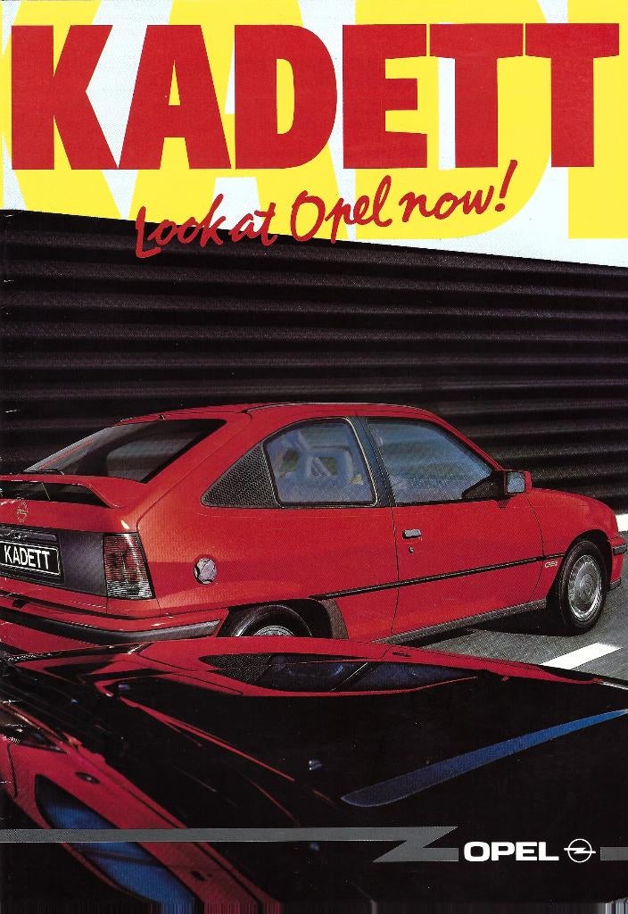 Folder Opel Kadett 1991, Ophalen of Verzenden, Gelezen, Opel