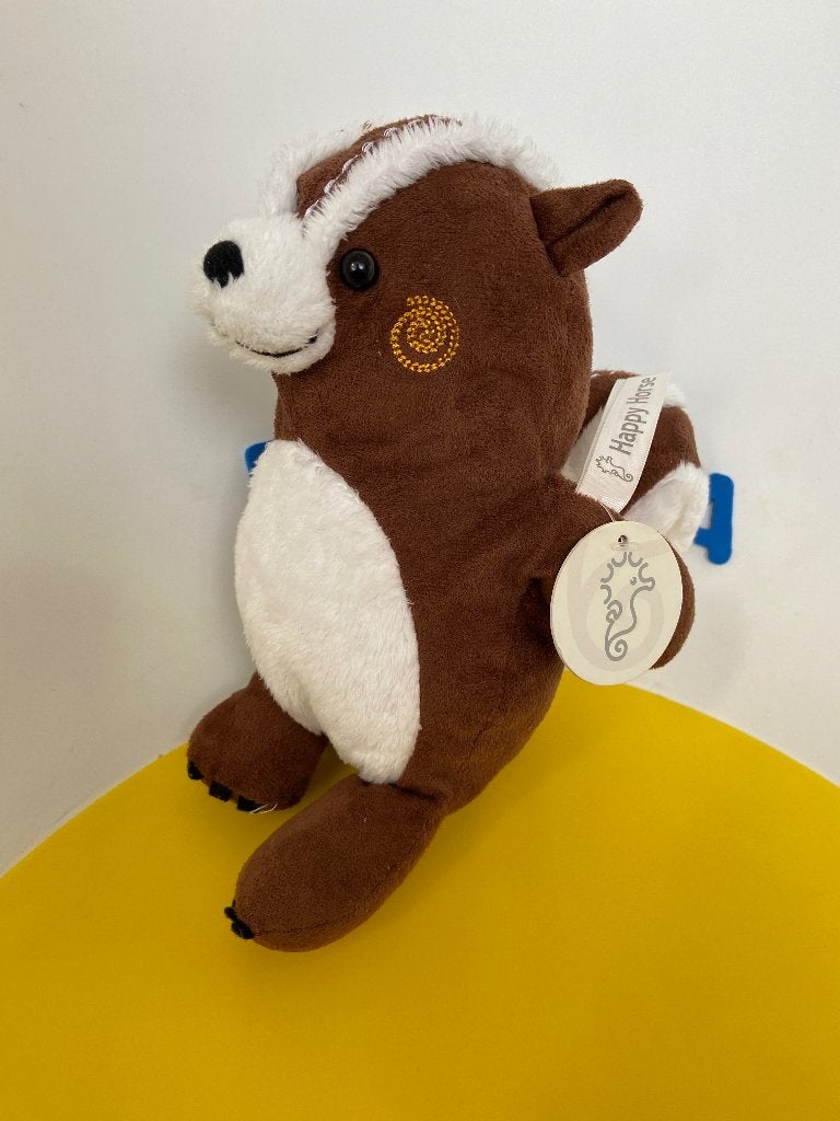 K4010 happy horse eekhoorn Squirrel bruin, Ophalen of Verzenden, Nieuw, Overige typen